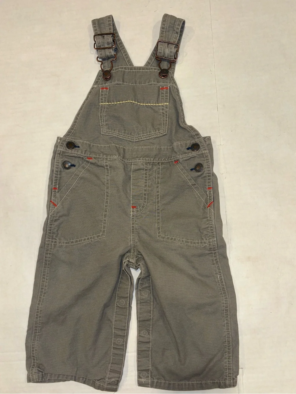 OshKosh B'gosh Olive Green Kids Overalls